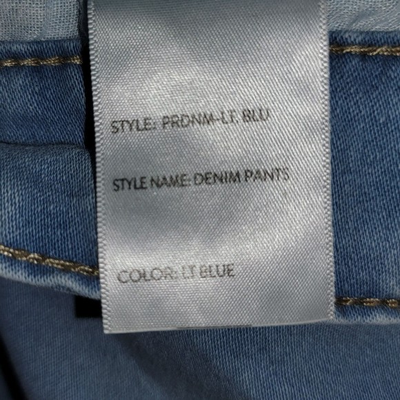 Men's Public Record Denim Stretch Slim Fit Jeans Light Wash Size 36Wx32L - Picture 4 of 9